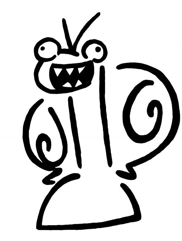 Batsnail logo designed by Abby